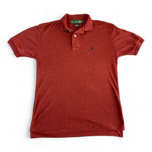 Vintage Knights of Round Table Polo Shirt Adult SMALL Red Crest 90s Preppy